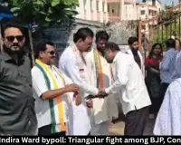 Jagdalpur Indira Ward bypoll sees triangular contest