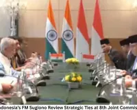 Jaishankar, Indonesia’s FM Sugiono Review Strategic Ties at 8th Joint Commission Meeting