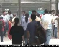 NEET-UG Re-Exam 2026: Late Students Denied Entry at Centres Amid Tight Security