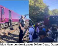 Train Collision Near London Leaves Driver Dead, Dozens Injured