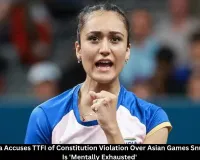 Manika Batra Accuses TTFI of Constitution Violation Over Asian Games Snub