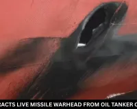 Navy Extracts Unexploded Missile from Crude Oil Tanker off Kochi