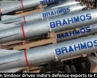 Operation Sindoor drives India's defence exports to ₹38,424 cr