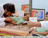 Pawan Kalyan Meets Ailing Fan, Offers Financial Aid as Court Grants Relief in Defamation Case
