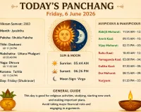 Today’s Panchang: Check Tithi, Muhurat, Rahu Kaal and Auspicious Timings
