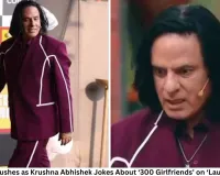 Rahul Roy Blushes as Krushna Abhishek Jokes About ‘300 Girlfriends’ on ‘Laughter Chefs’