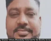Chhotu Bhandulkar Externed from Six Chhattisgarh Districts