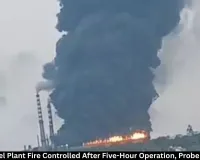 Raipur Steel Plant Fire Controlled After 5-Hour Operation