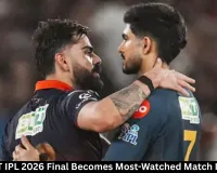  RCB vs GT IPL 2026 Final Becomes Most-Watched Ever
