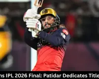  RCB Wins Second IPL Title as Patidar Dedicates Trophy to Bengaluru Stampede Victims