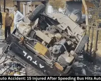 Rewa Bus Auto Accident: 15 Injured in Laua Crash