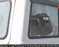 Rewa: JCB Operator's Leg Broken in Alcohol Money Attack | 3 Injured