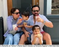 Saif Ali Khan’s Remarks on Taimur’s Name Spark Debate as Kareena Kapoor’s Old Interview Resurfaces