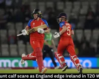 England edge Ireland by four wickets but Sciver-Brunt calf scare clouds win