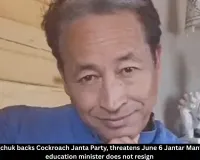 Sonam Wangchuk Backs Cockroach Janta Party Protest