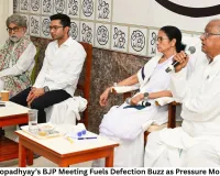 Sudip Bandyopadhyay’s BJP Meeting Fuels Defection Buzz as Pressure Mounts on TMC