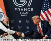 Trump Says Highly Skilled Indians Always Welcome in US, Signals Stronger Ties