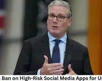 UK Plans Ban on High-Risk Social Media Apps for Under-16s