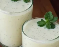 Buttermilk Or Chaas With Mint Cools Body Naturally From Inside