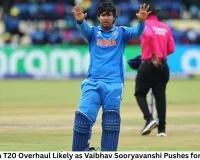 Team India T20 Overhaul Likely as Vaibhav Sooryavanshi Pushes for Selection