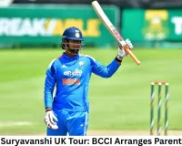 Vaibhav Suryavanshi UK Tour: BCCI Arranges Parents’ Travel