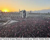 Ali Khamenei Funeral Draws Massive Crowds as Tehran Holds State Procession