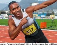 Animesh Kujur Becomes Fastest Indian Abroad in 100m, Clocks Personal Best 10.14 Seconds in Germany