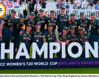 Australia Clinch Record Seventh Women’s T20 World Cup Title, Beat England by Seven Wickets in Final