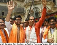 Ayodhya Ram Mandir Donation Row Escalates as Aaditya Thackeray Targets BJP, Seeks Accountability