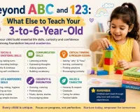 Beyond ABC and 123: What Else to Teach Your 3-to-6-Year-Old