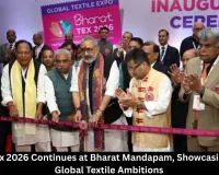 Bharat Tex 2026 Continues at Bharat Mandapam with Record Global Participation