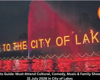 Bhopal Events 18-31 July 2026 | Comedy Shows, Music, Theatre, Workshops & Family Entertainment