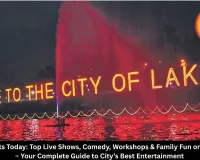 Bhopal Events Today July 7 2026 | Comedy Shows, Music, Kids Workshops & More – Live Events Guide