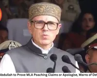 BJP Asks Omar Abdullah to Prove MLA Poaching Claims or Apologise, Warns of Defamation Action