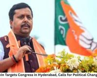BJP’s Nitin Navin Targets Congress in Hyderabad, Calls for Political Change in Telangana