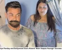 Bobby Deol, Ananya Panday and Bollywood Stars Attend ‘Main Vaapas Aaunga’ Success Party in Mumbai