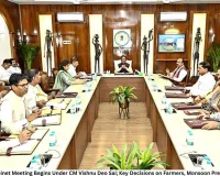 Chhattisgarh Cabinet Meeting Begins Under CM Vishnu Deo Sai; Key Decisions on Farmers, Monsoon Preparedness Likely