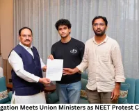 CJP Delegation Meets Union Ministers as NEET Protest Continues