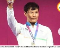 Commonwealth Games 2026: Family's Years of Sacrifice Behind Rishikant Singh's Silver Medal Triumph