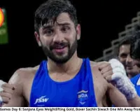Commonwealth Games Day 6: Sanjana Eyes Weightlifting Gold, Boxer Sachin Siwach One Win Away from Assured Medal