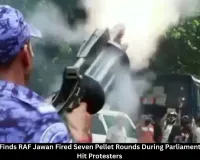 CRPF Probe Finds RAF Jawan Fired Seven Pellet Rounds During Parliament Protest