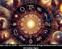 Horoscope July 11, 2026: Saturn Brings Patience & Gains for All Signs