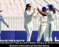 England vs India Women's Test at Lord's Creates History with First-Ever Women's International Test