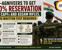 Ex-Agniveers to Get 50% Reservation in CAPFs and Assam Rifles, No Written Test Required