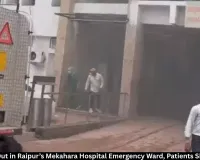 Fire Breaks Out in Raipur Mekahara Hospital Emergency Ward, Patients Shifted Safely