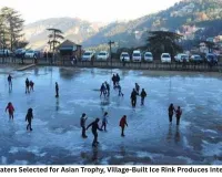Himachal’s 11 Skaters Selected for Asian Trophy, Village-Built Ice Rink Produces International Talent