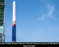 India's First Private Orbital Rocket Vikram-1 Set for Historic Launch Today