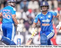 India Eye Zimbabwe Clean Sweep in Final T20I as In-Form Ishan Kishan, Tilak Varma Lead Charge