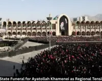  Iran Begins Week-Long State Funeral for Ayatollah Khamenei Amid Regional Tensions