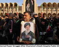 Iran Faces Internal Power Struggle After Khamenei's Death Despite Public Show of Unity